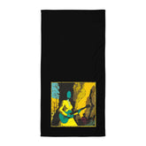 Close-up of the NS-873 towel showcasing its exceptional weave and absorbency features.